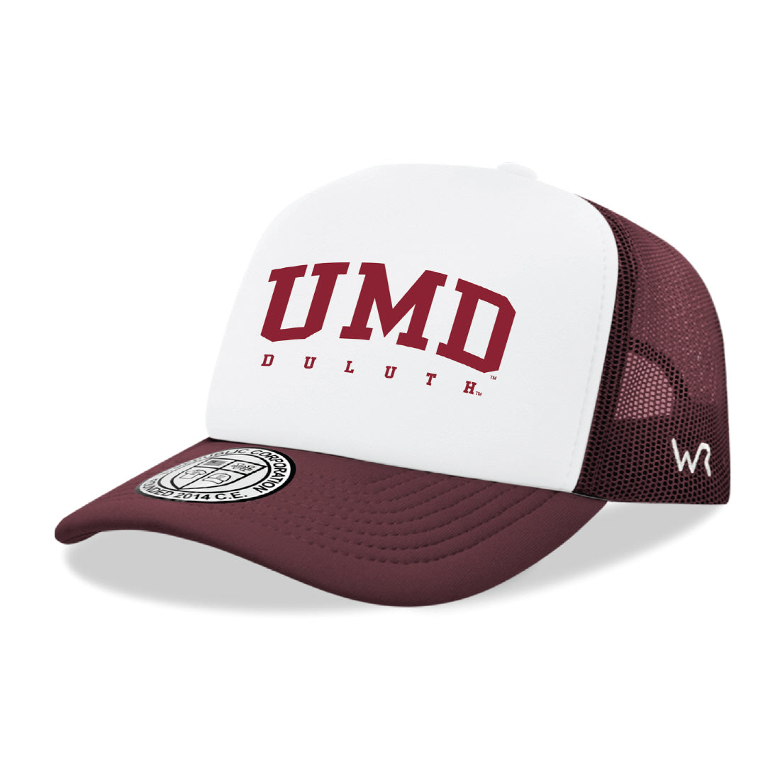 UMD University of Minnesota Duluth Bulldogs Game Day Printed Hat - Maroon