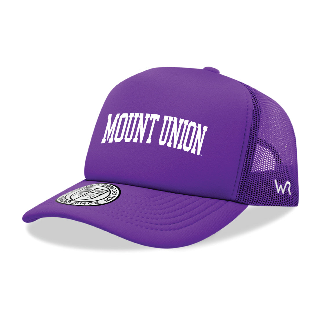 University of Mount Union Purple Raiders Game Day Printed Hat - Purple