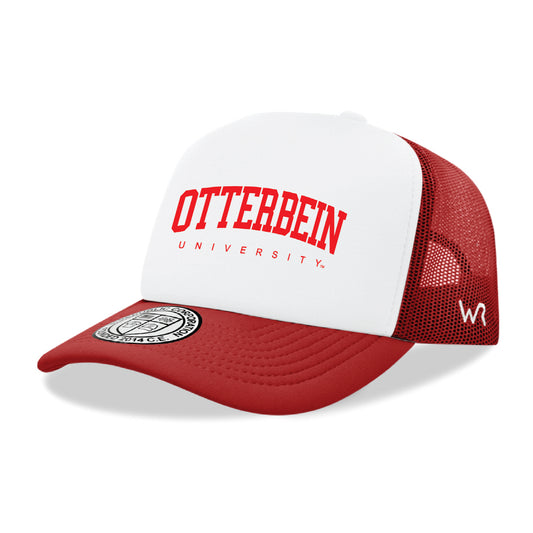 Otterbein University Cardinals Game Day Printed Hat - White