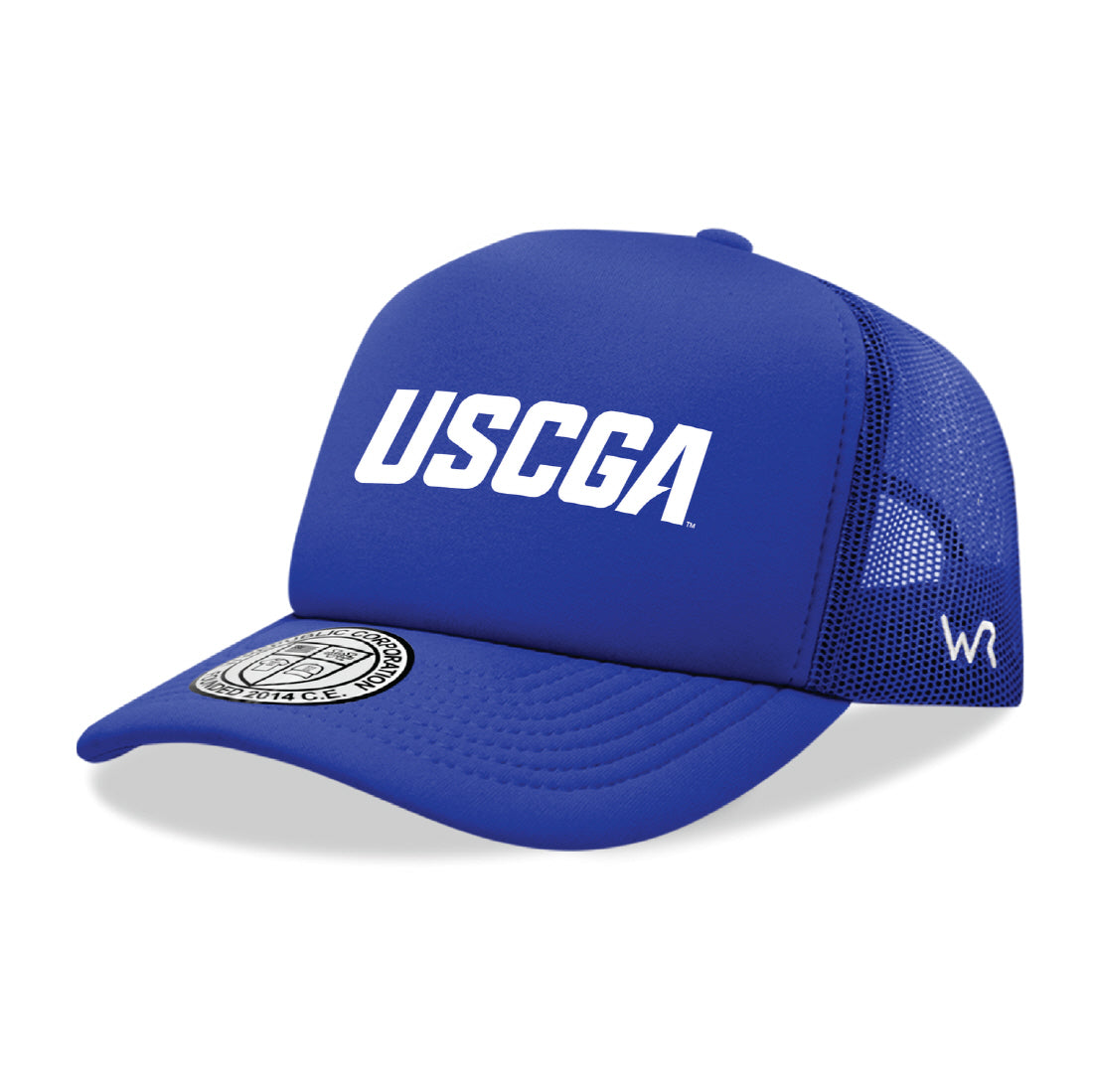 United States Coast Guard Academy Game Day Printed Hat - Royal