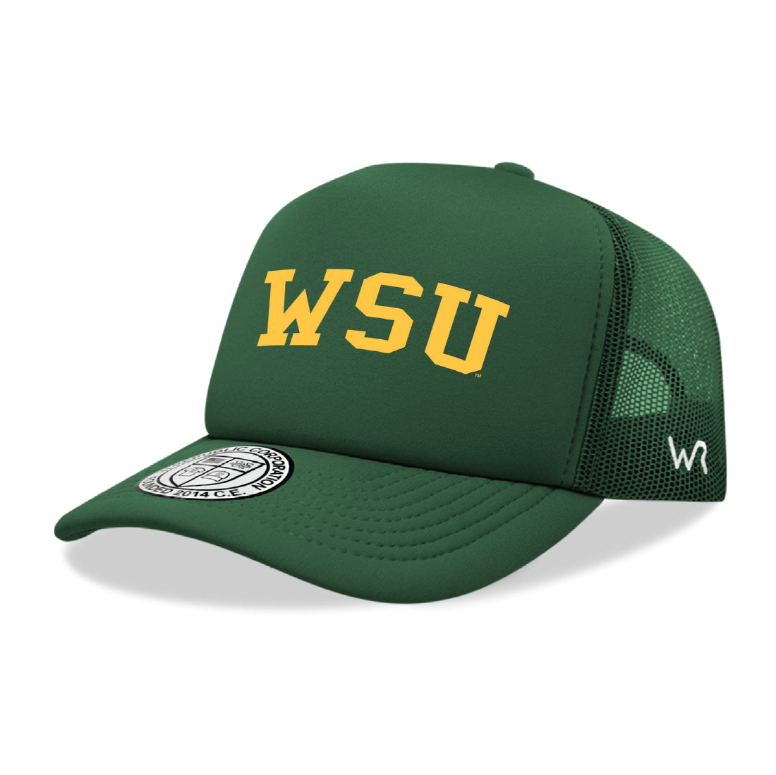 Wayne State University Warriors Game Day Printed Hat - Forest Green