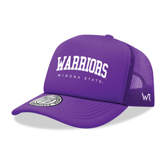 Winona State University Warriors Game Day Printed Hat - Purple