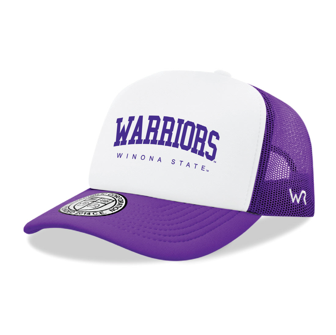 Winona State University Warriors Game Day Printed Hat - Purple