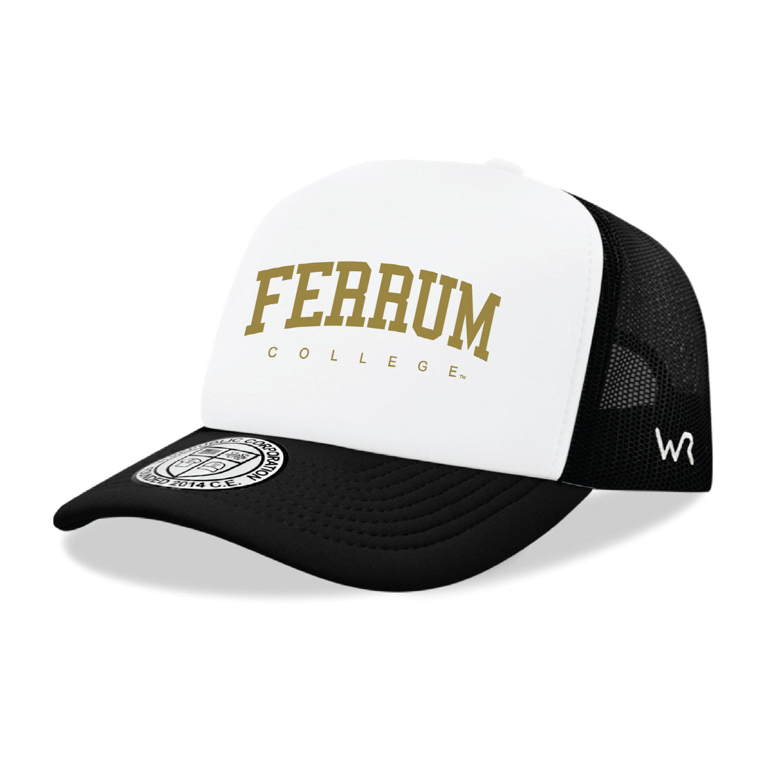 Ferrum College Panthers Game Day Printed Hat - White