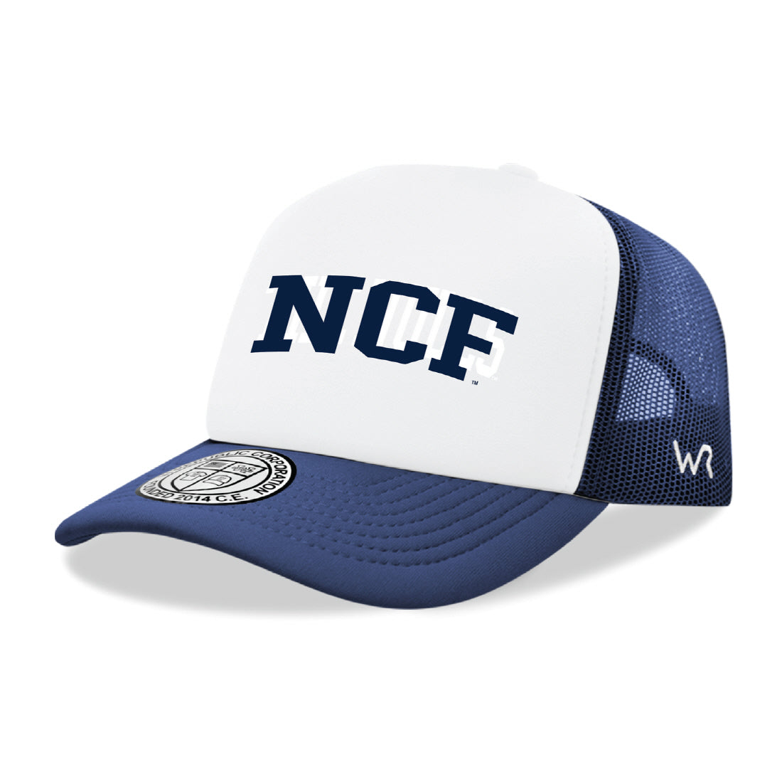 New College Of Florida The Nulls Game Day Printed Hat - White