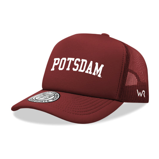 State University of New York at Potsdam Bears Game Day Printed Hat - Cardinal