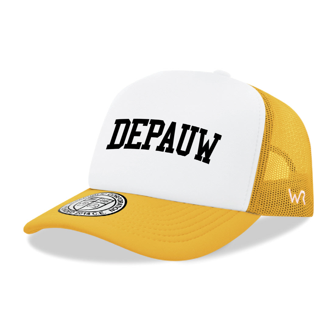 DePauw University Tigers Game Day Printed Hat - Black