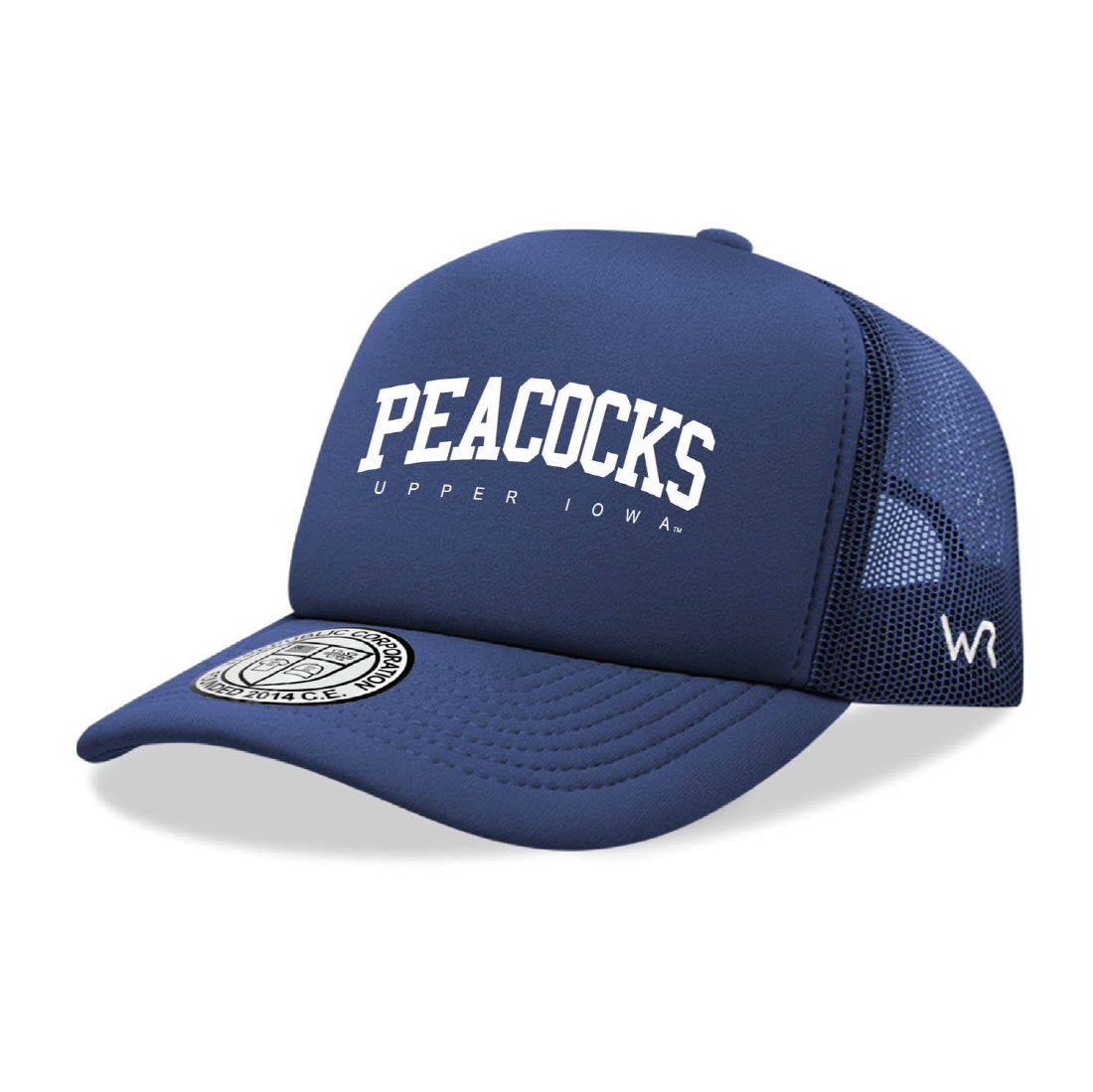 Upper Iowa Peacocks Game Day Printed Hat - Navy