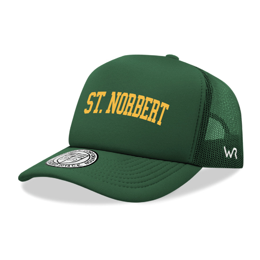 St. Norbert College Green Knights Game Day Printed Hat - Forest Green