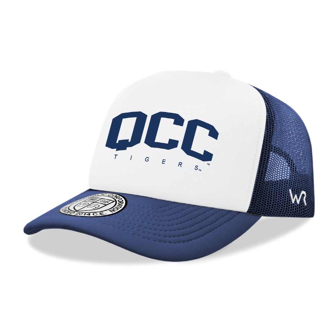 QCC Queensborough Tigers Game Day Printed Hat - Navy