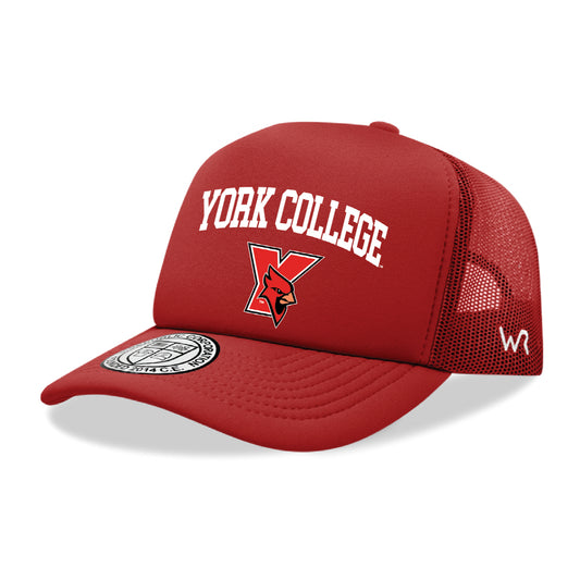 York College Cardinals Seal Hat