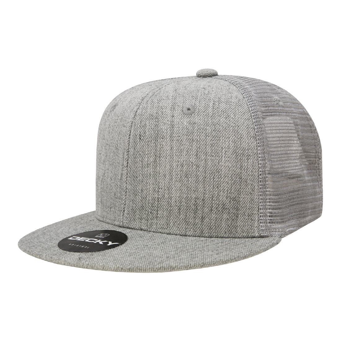 1052-6 Panel High Profile Structured Acrylic/Polyester Trucker - 100 PCS