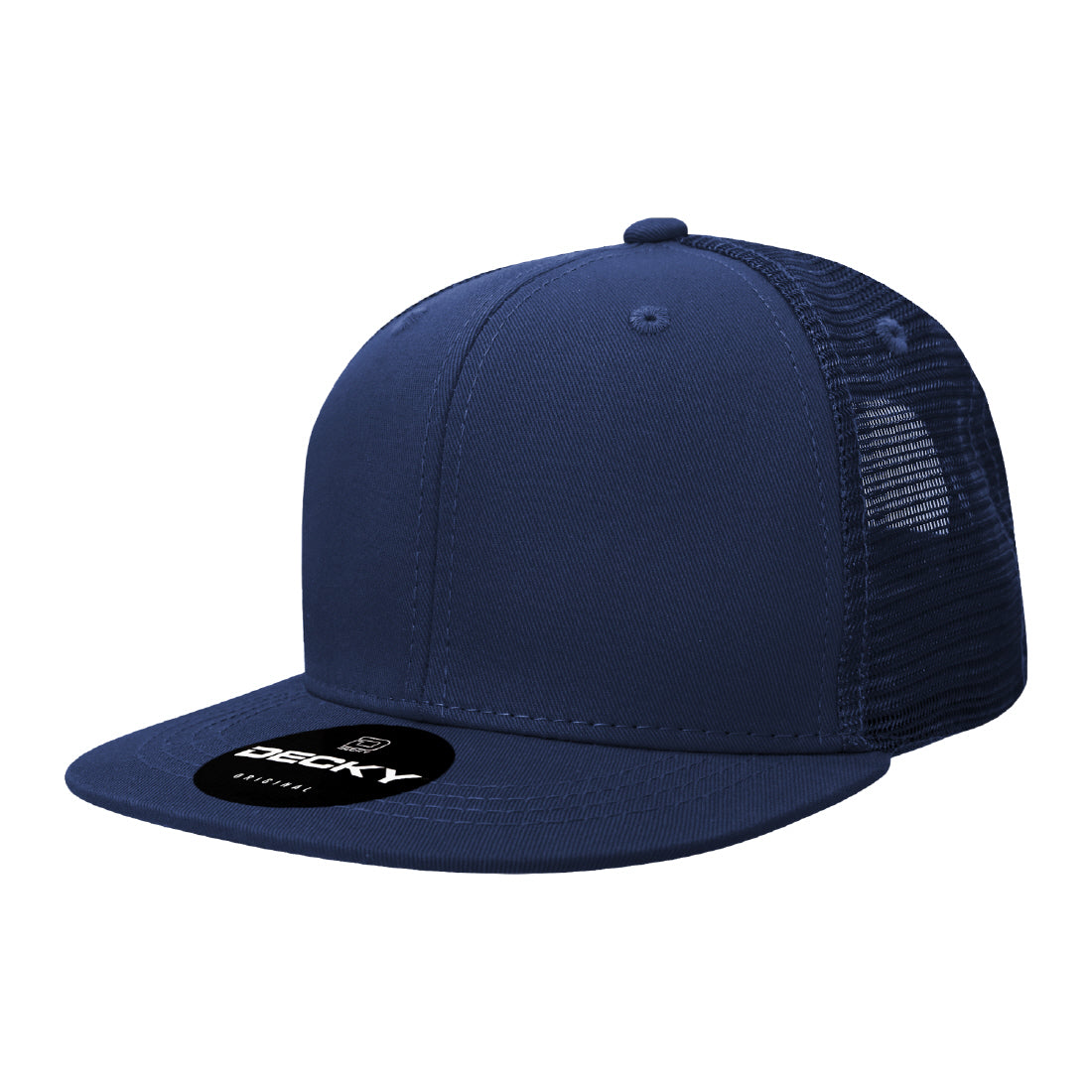 1052-6 Panel High Profile Structured Acrylic/Polyester Trucker - 100 PCS