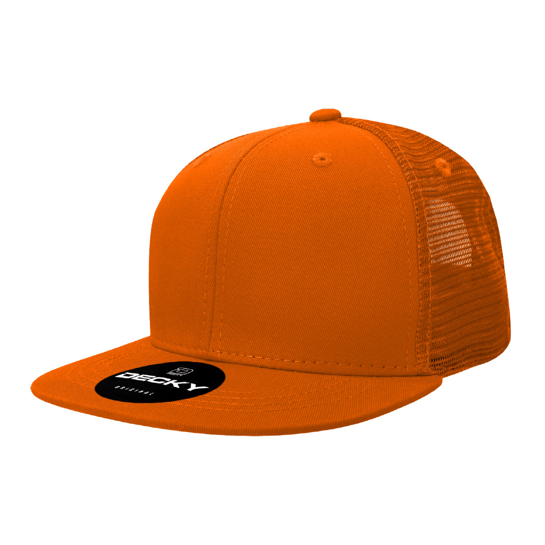 1052-6 Panel High Profile Structured Acrylic/Polyester Trucker - 100 PCS