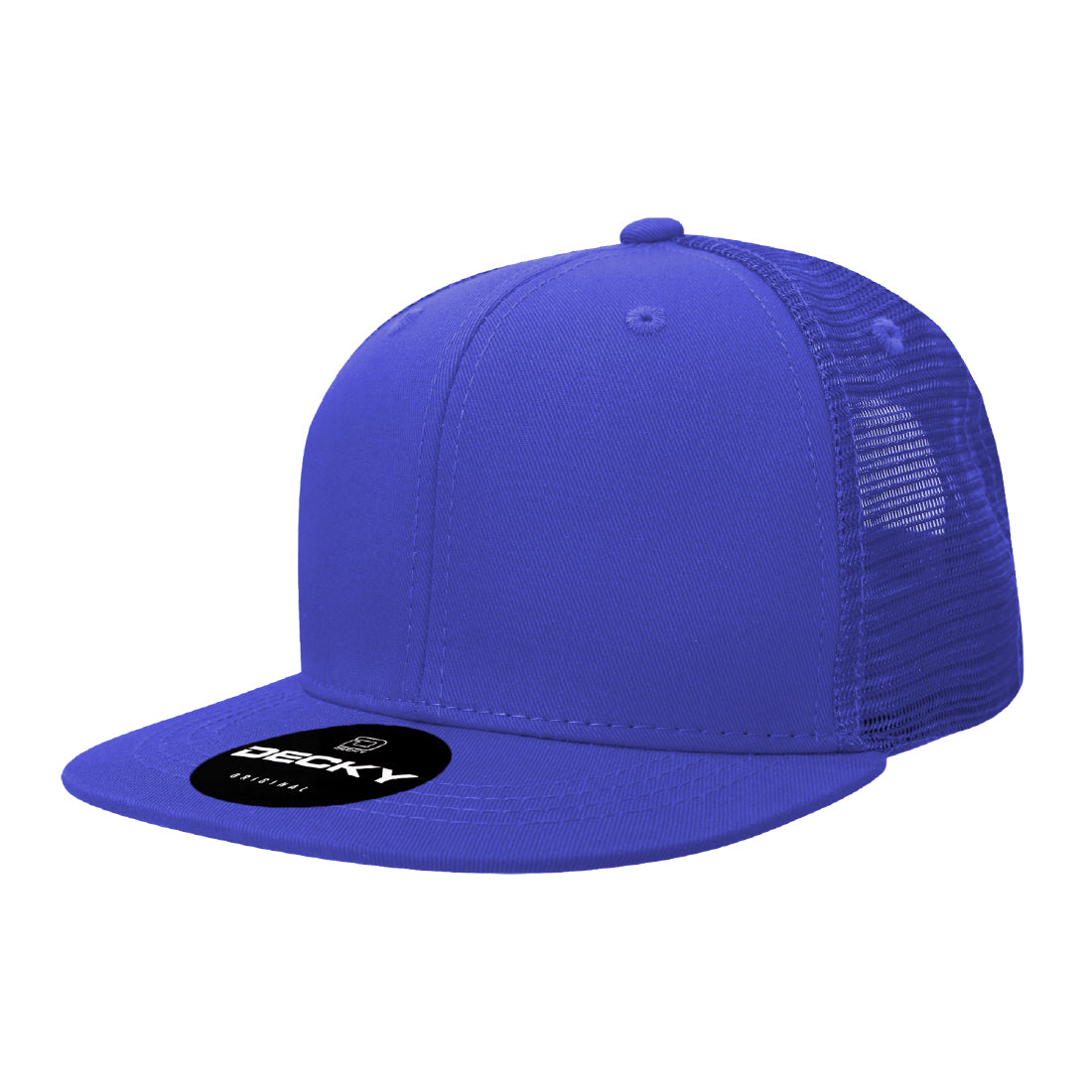 1052-6 Panel High Profile Structured Acrylic/Polyester Trucker - 100 PCS
