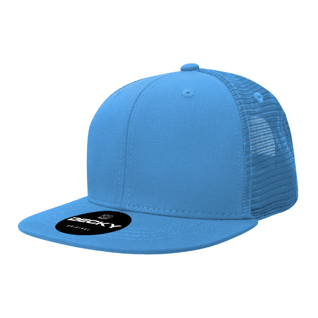 1052-6 Panel High Profile Structured Acrylic/Polyester Trucker - 100 PCS