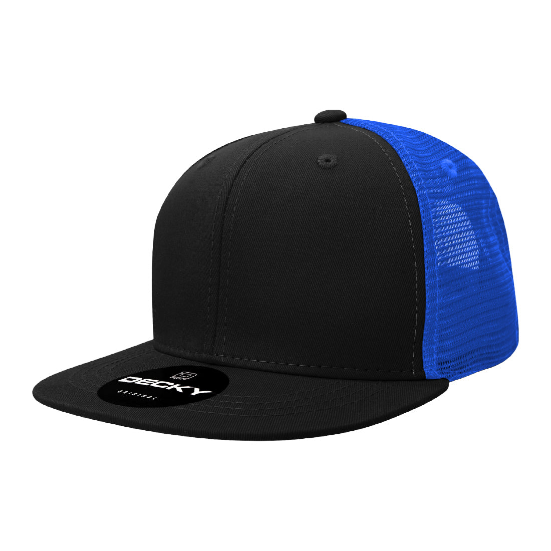 1052-6 Panel High Profile Structured Acrylic/Polyester Trucker - 100 PCS