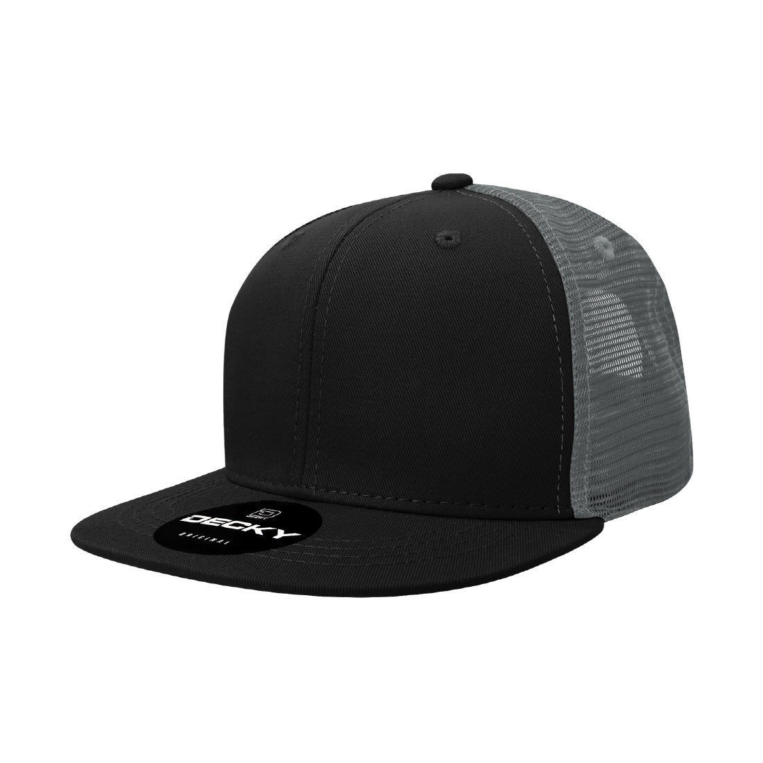1052-6 Panel High Profile Structured Acrylic/Polyester Trucker - 100 PCS