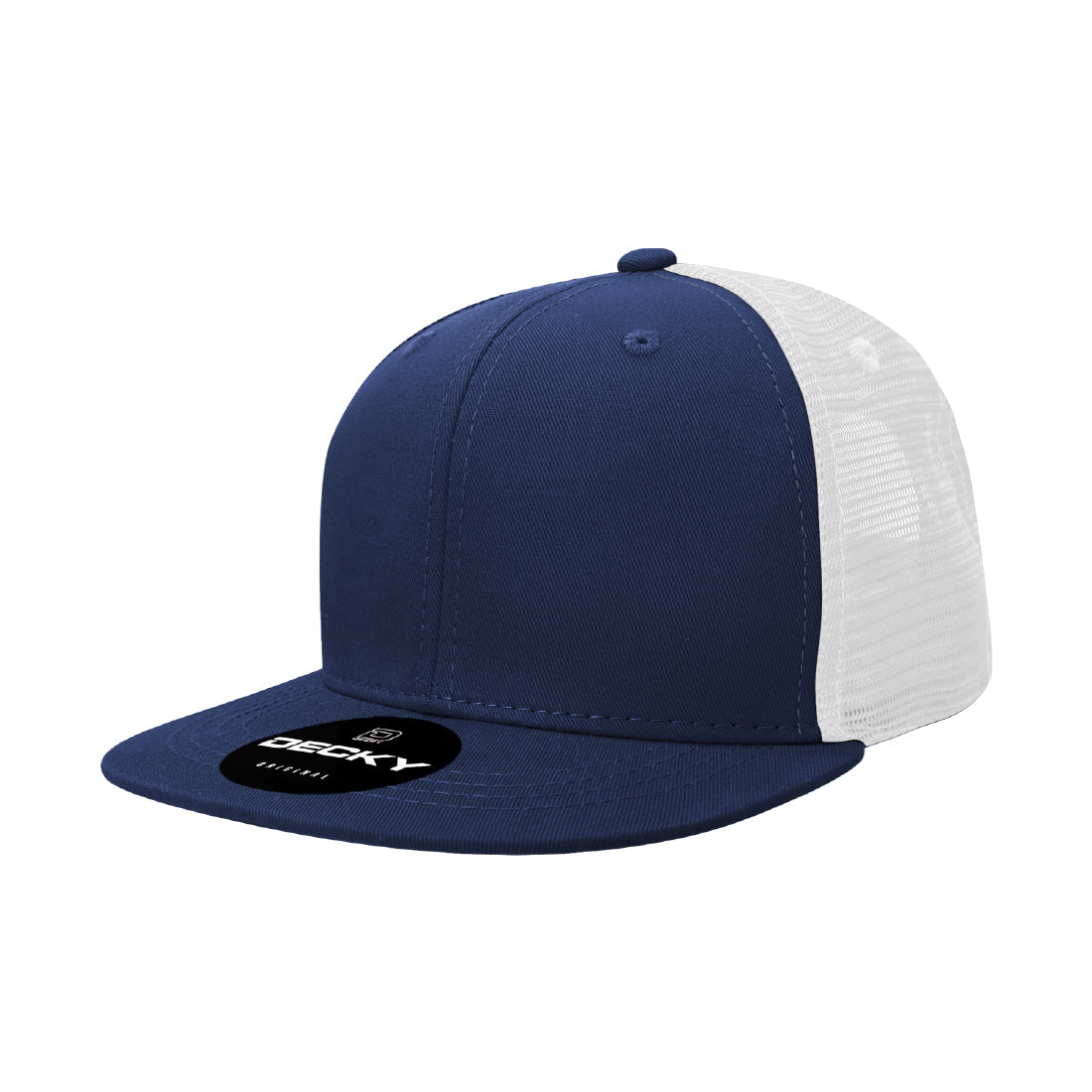 1052-6 Panel High Profile Structured Acrylic/Polyester Trucker - 100 PCS