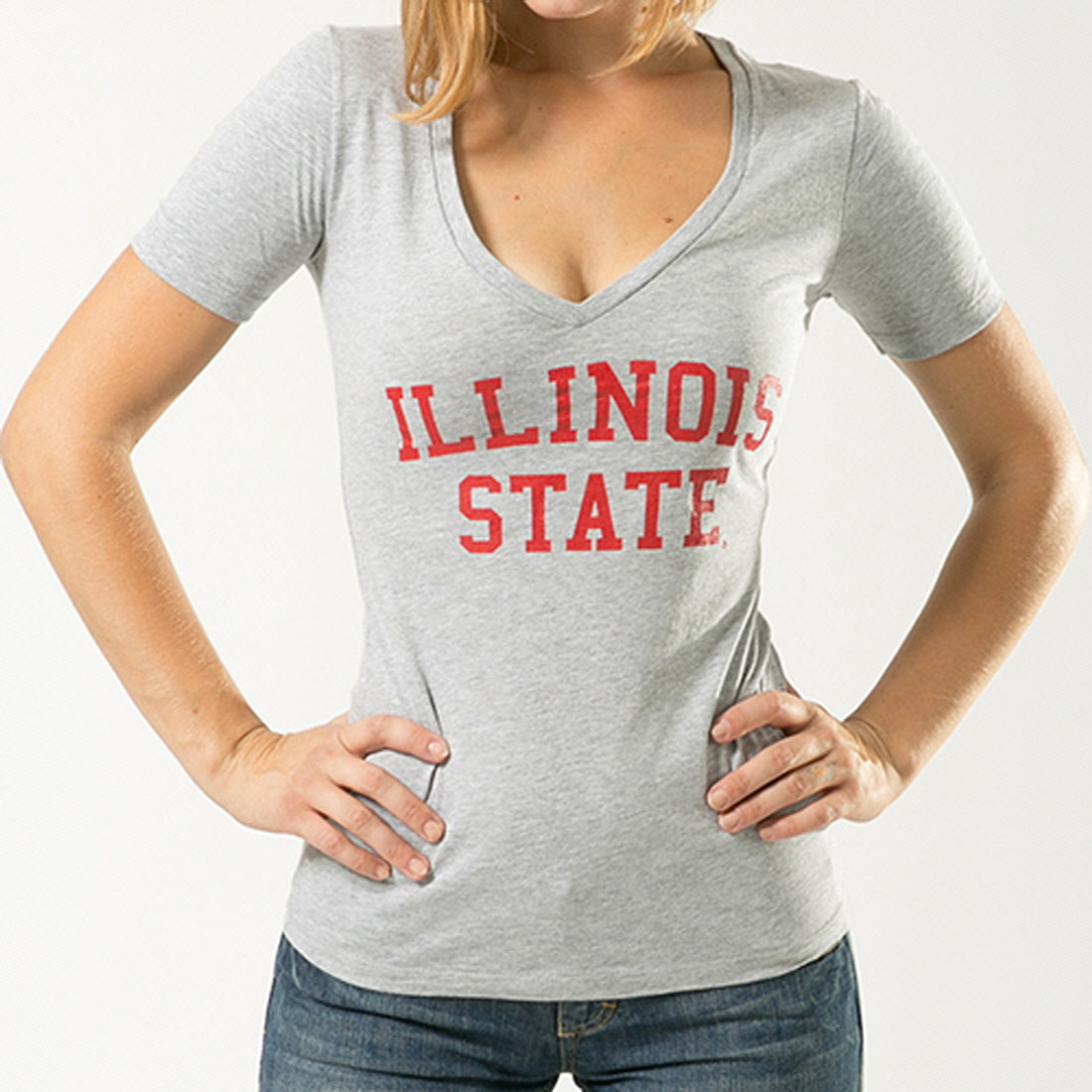 Illinois State University Redbirds Womens Game Day Tee T-Shirt