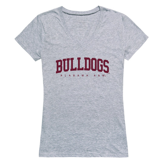 AAMU Alabama A&M University Bulldogs Womens Game Day Tee T-Shirt