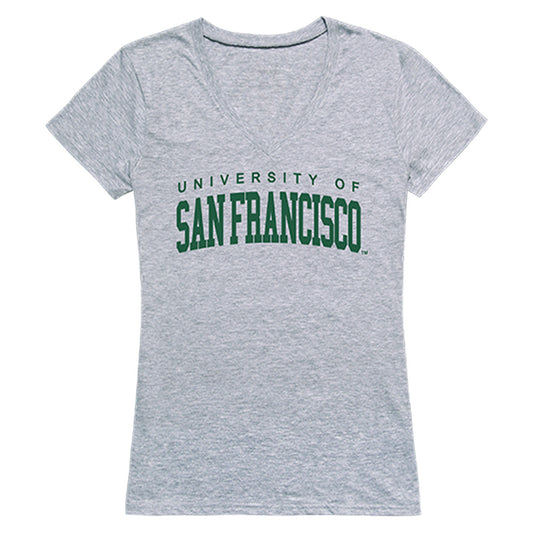 USFCA University of San Francisco Dons Womens Game Day Tee T-Shirt