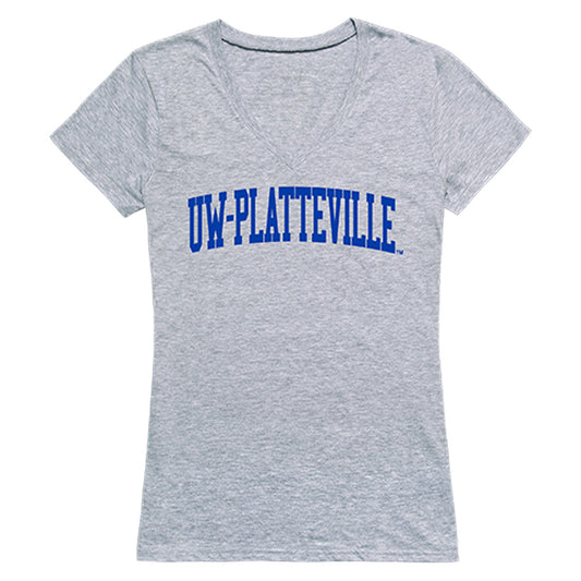 UW University of Wisconsin Platteville Pioneers Womens Game Day Tee T-Shirt