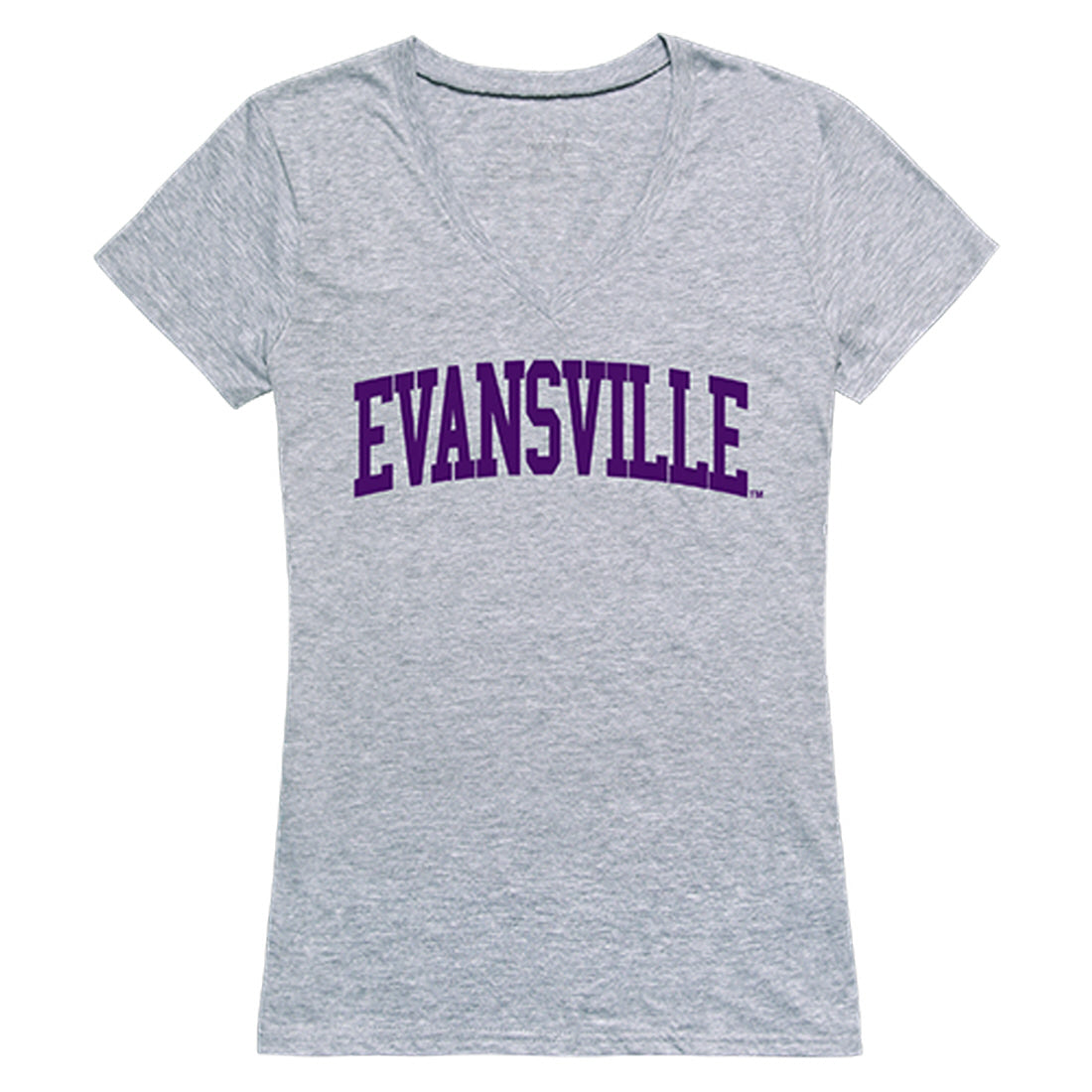 University of Evansville Purple Aces Womens Game Day Tee T-Shirt