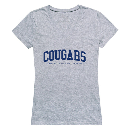 University of Saint Francis Cougars Womens Game Day Tee T-Shirt