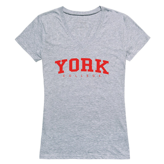 York College Cardinals Womens Game Day Tee T-Shirt