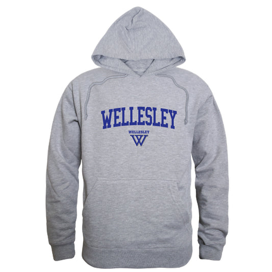 Wellesley College Blue Game Day Fleece Hoodie