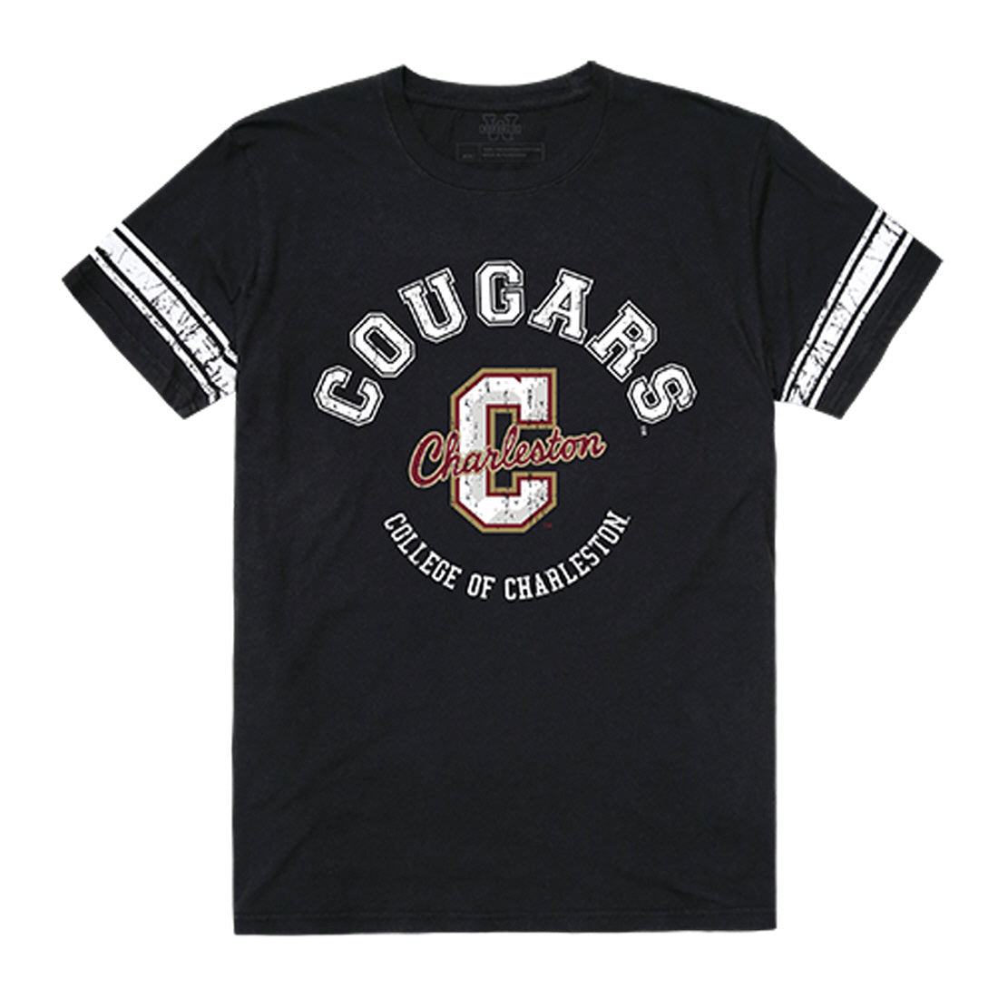 College of Charleston Cougars Football Tee T-Shirt