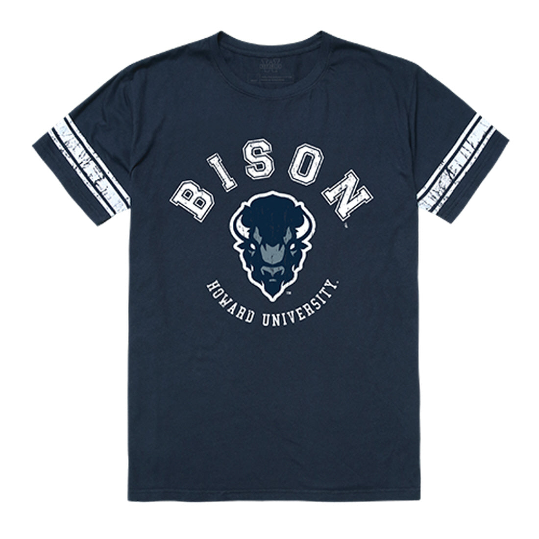 Howard University Bison Football Tee T-Shirt