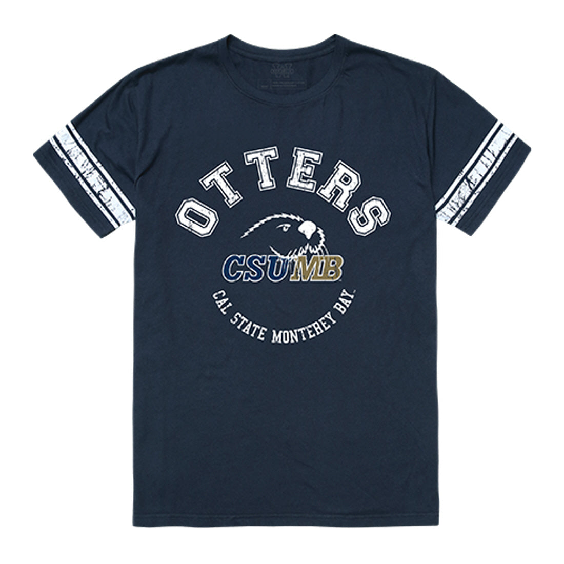 California State University Monterey Bay Otters Football Tee T-Shirt