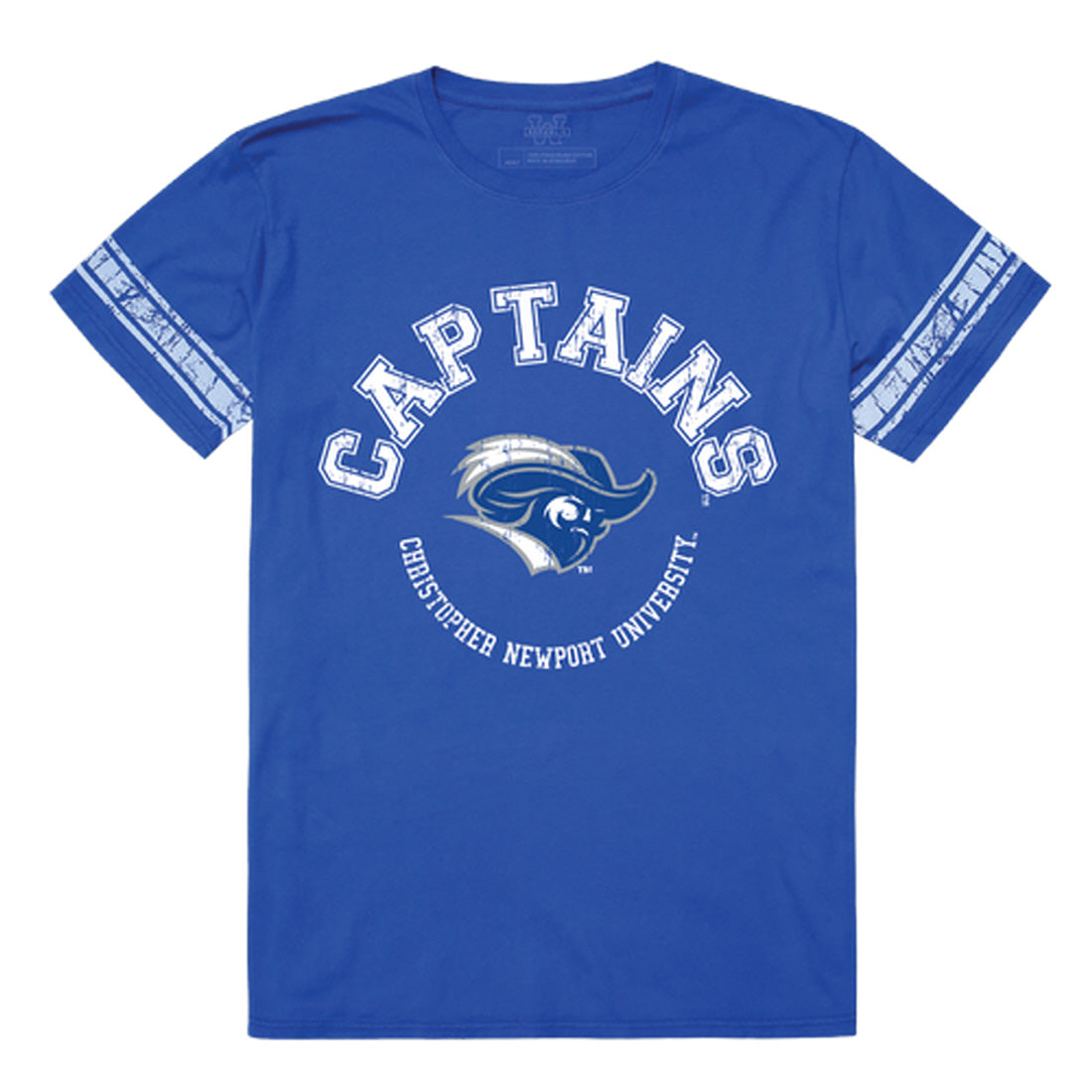 CNU Christopher Newport University Captains Football Tee T-Shirt