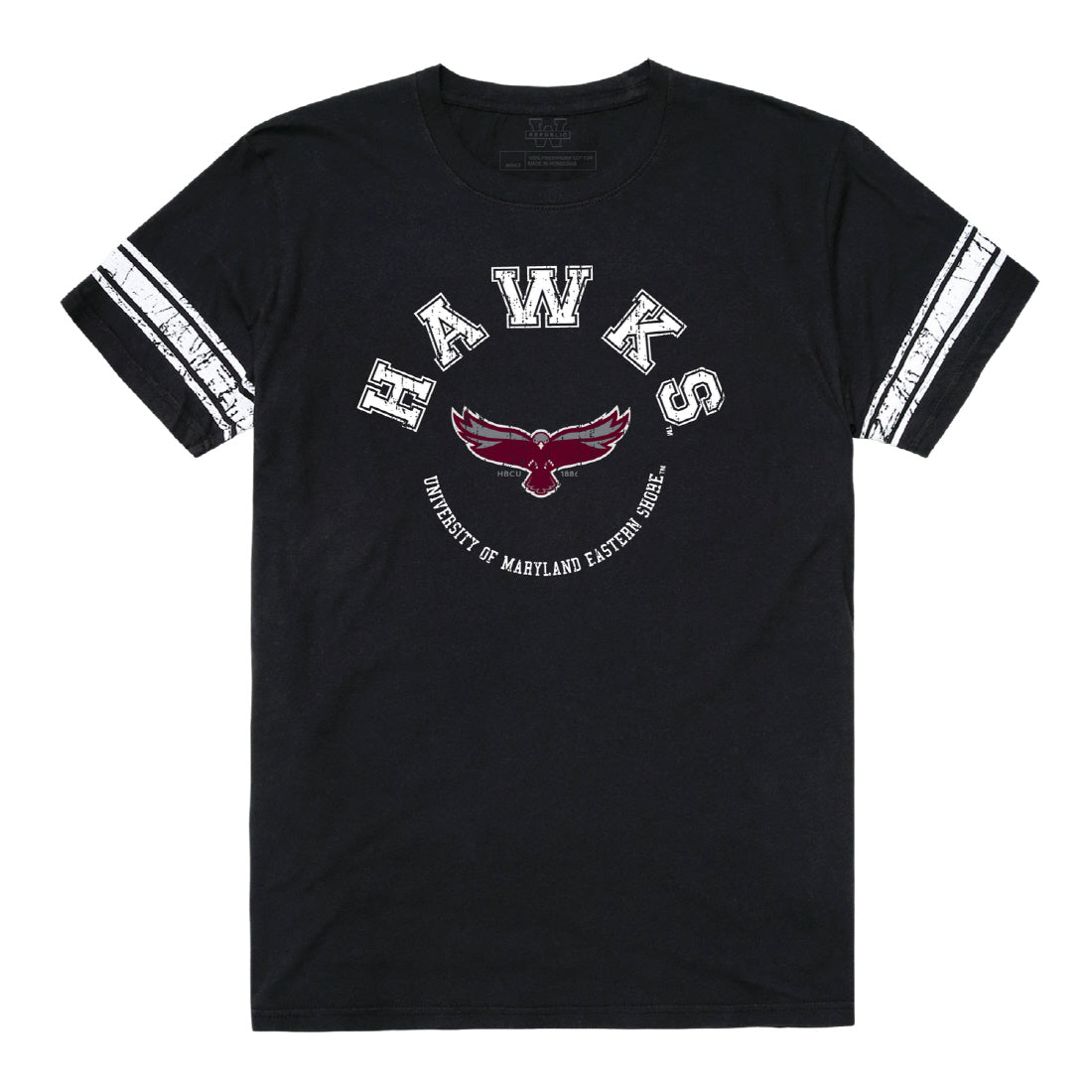 University of Maryland Eastern Shore Hawks Football Tee T-Shirt