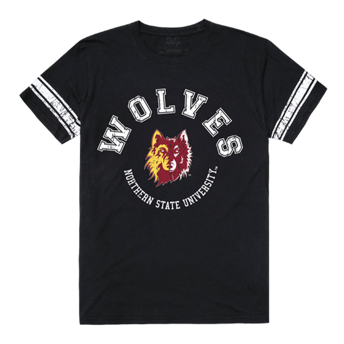 Northern State University Foundation Wolves Football Tee T-Shirt