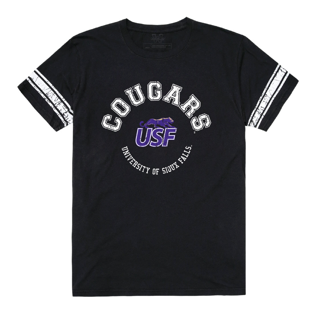 University of Sioux Falls Cougars Football Tee T-Shirt