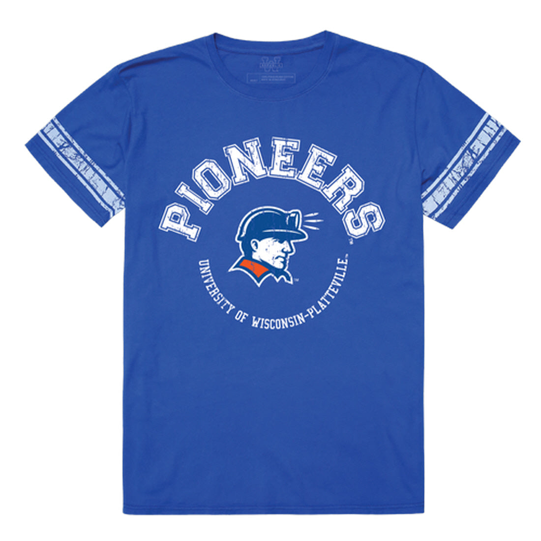 UW University of Wisconsin Platteville Pioneers Football Tee T-Shirt