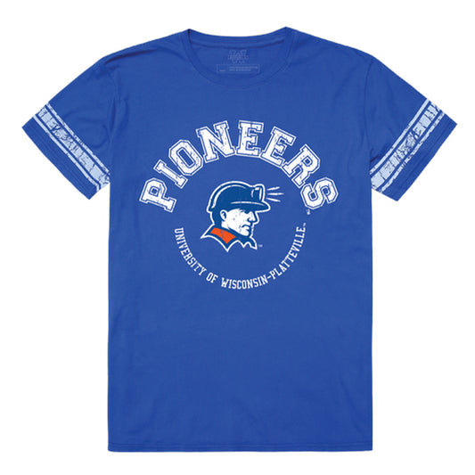 UW University of Wisconsin Platteville Pioneers Football Tee T-Shirt