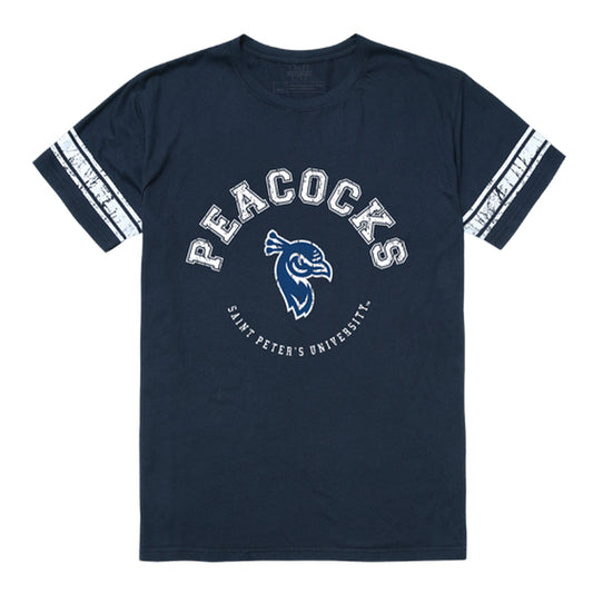 Saint Peter's University Peacocks Football Tee T-Shirt