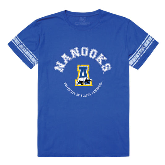 University of Alaska Fairbanks Nanooks Football Tee T-Shirt