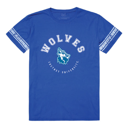 Cheyney University of Pennsylvania Wolves Football Tee T-Shirt