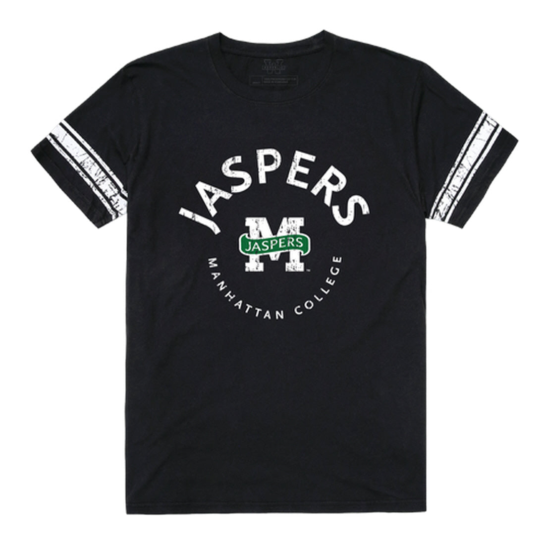 Manhattan Jaspers Football Tee T-Shirt