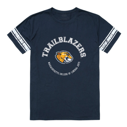 Massachusetts College of Liberal Arts Trailblazers Football Tee T-Shirt