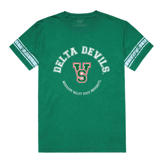 Mississippi Valley State University Delta Devils & Devilettes Football Tee T-Shirt