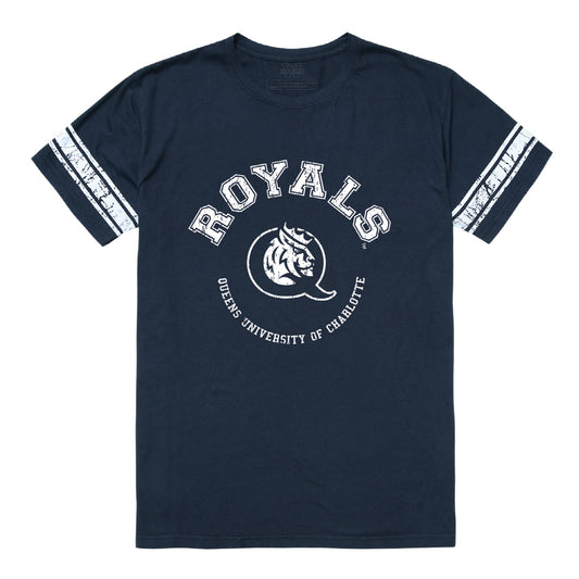 Queens University of Charlotte Royals Football Tee T-Shirt