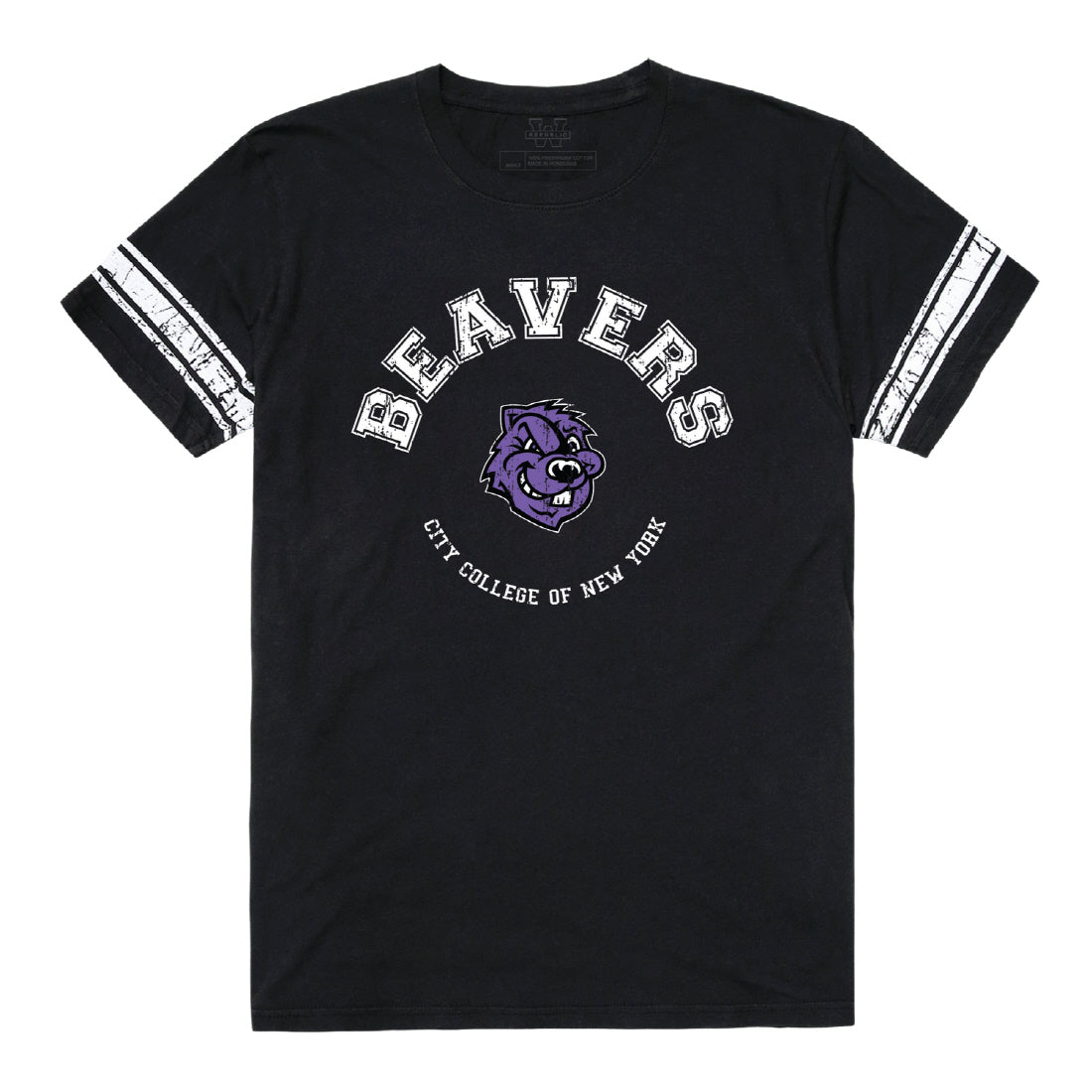 CCNY Beavers Football Tee T-Shirt