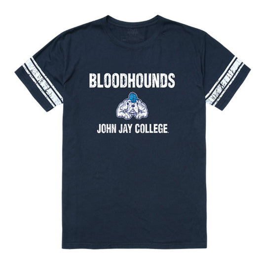 John Jay College Bloodhounds Football Tee T-Shirt