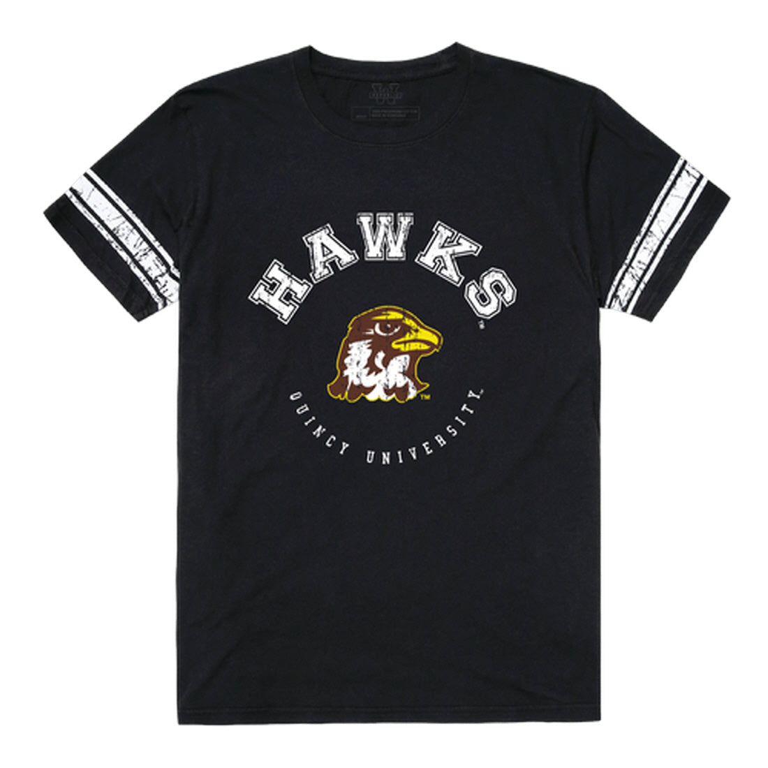 Quincy Hawks Football Tee T-Shirt